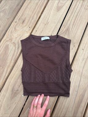 Espresso Aritzia Sweater Top